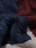 Colourblock Pullover: Superman Oversized Pullovers