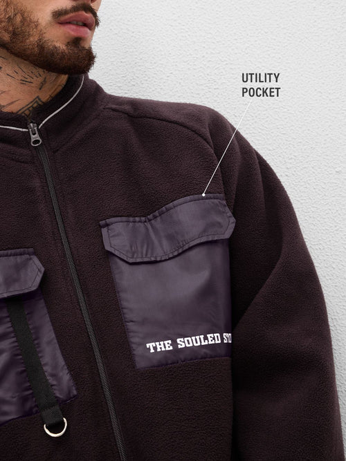 Utility Jacket: Plum Jackets