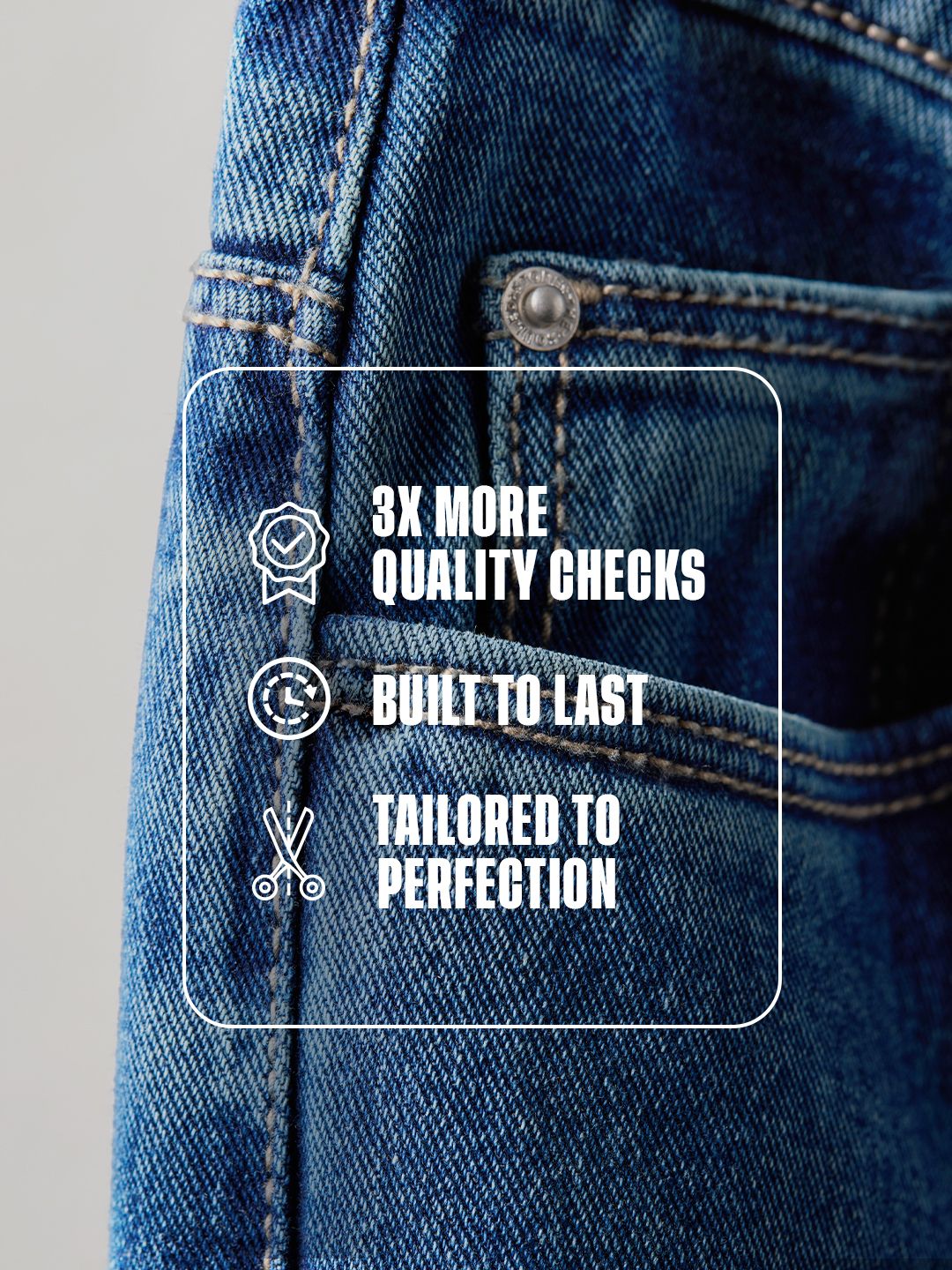 TSS Originals: Dark Sapphire Men Baggy Fit Jeans