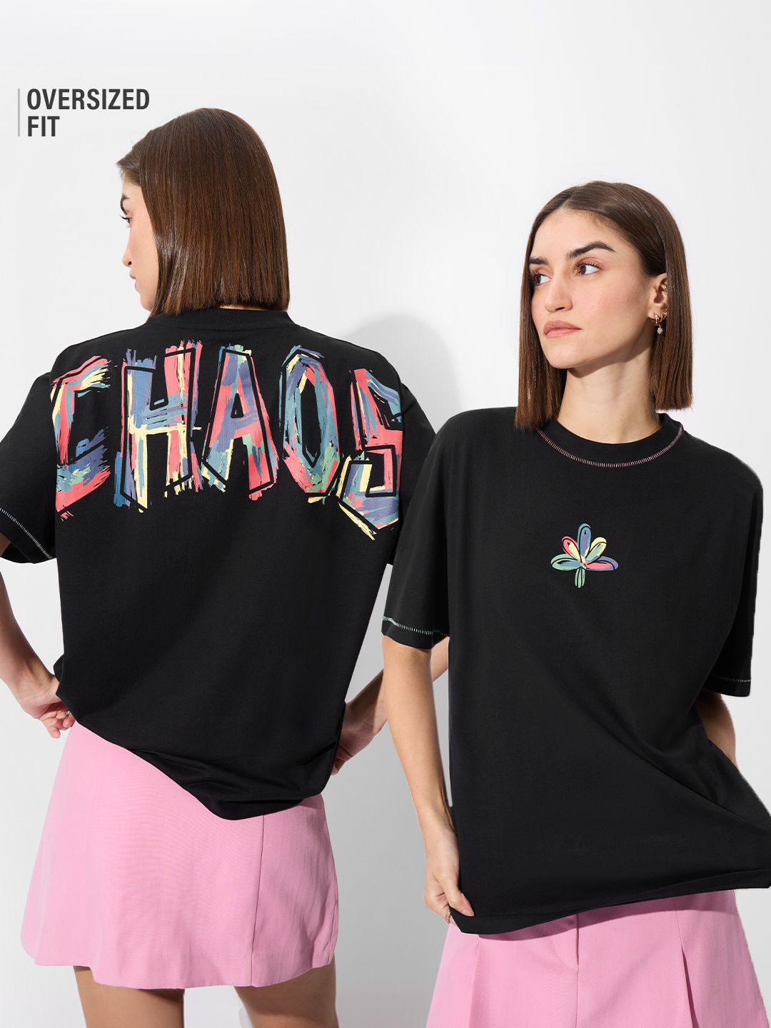 TSS Originals: All Chaos Women Oversized T-Shirts
