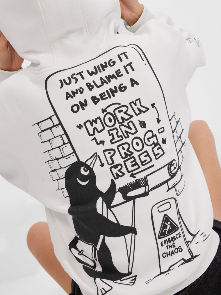 TSS Originals: Adulting Women Oversized Hoodies