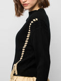 Knitted Sweater: Heartbreaker Women Fitted Sweaters