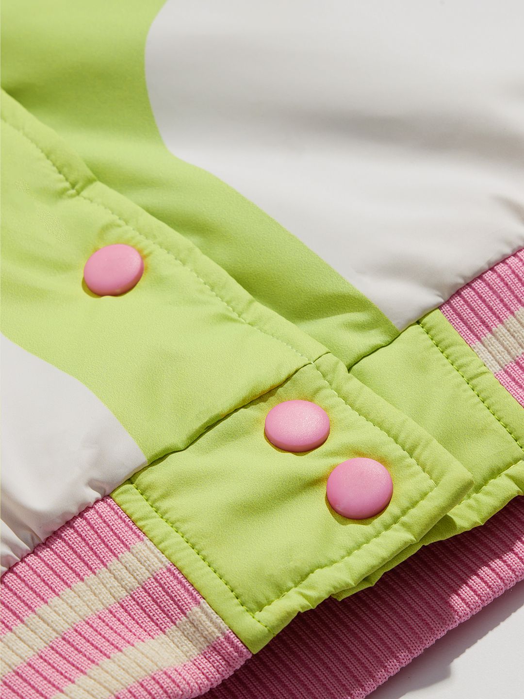 Varsity Jacket: Celery Lime Women Varsity Jackets