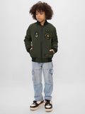 TSS Originals: Army Young Boys Puffer Jackets (8-14 Yrs)