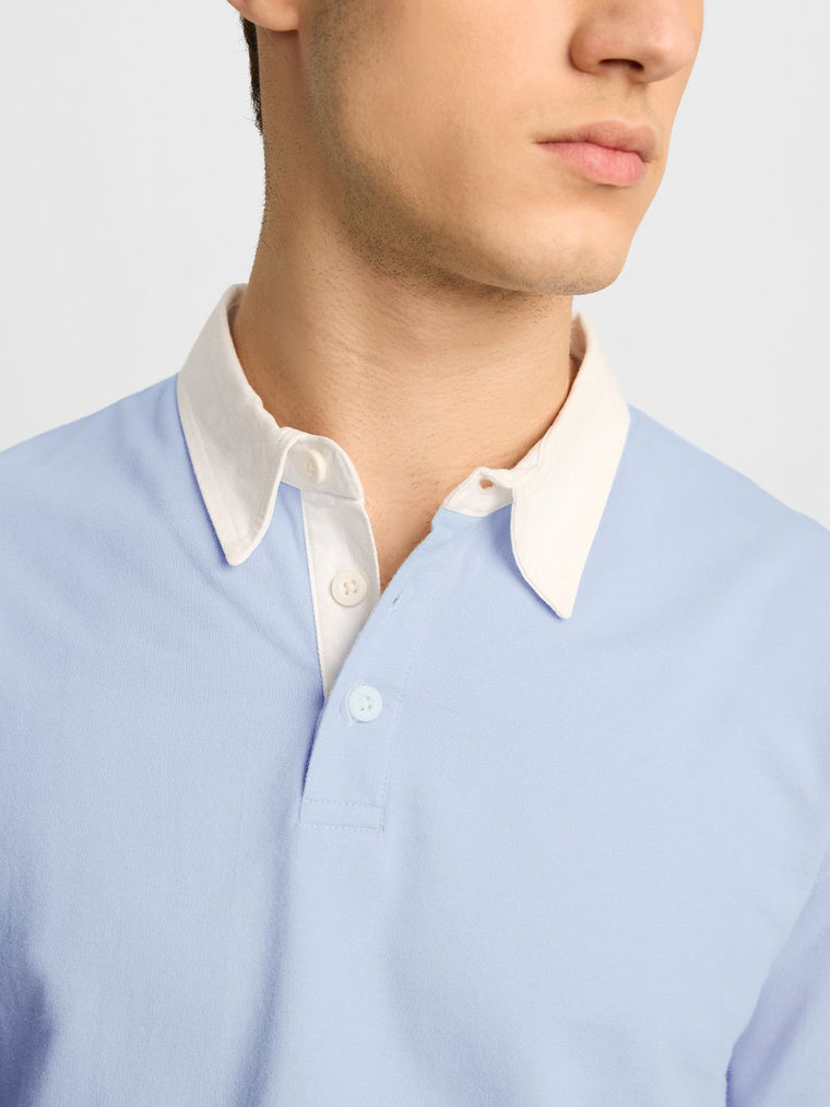 Solids: Powder Blue Oversized Polos