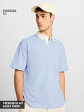 Solids: Powder Blue Oversized Polos