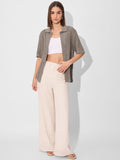 Open Knit Shirt: Milano Women Oversized Shirts