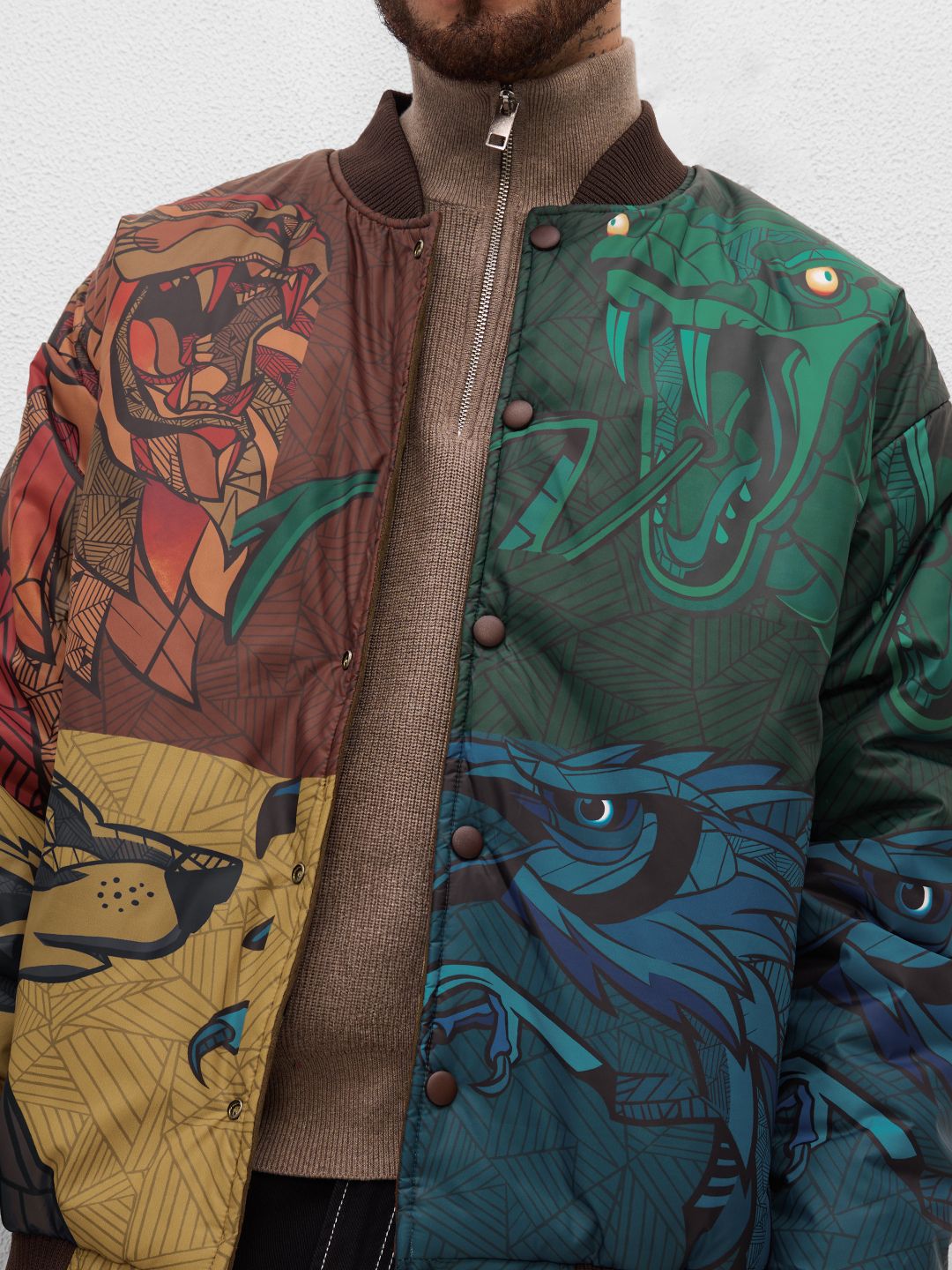 Reversible Bomber: Harry Potter Hogwarts Jackets