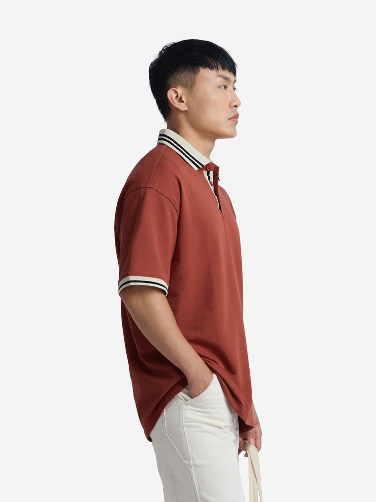 TSS Originals: Antique Rust Oversized Polos