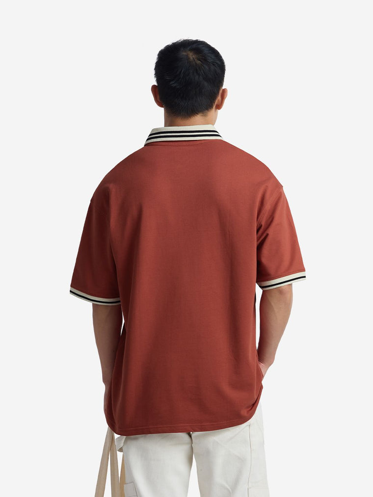 TSS Originals: Antique Rust Oversized Polos