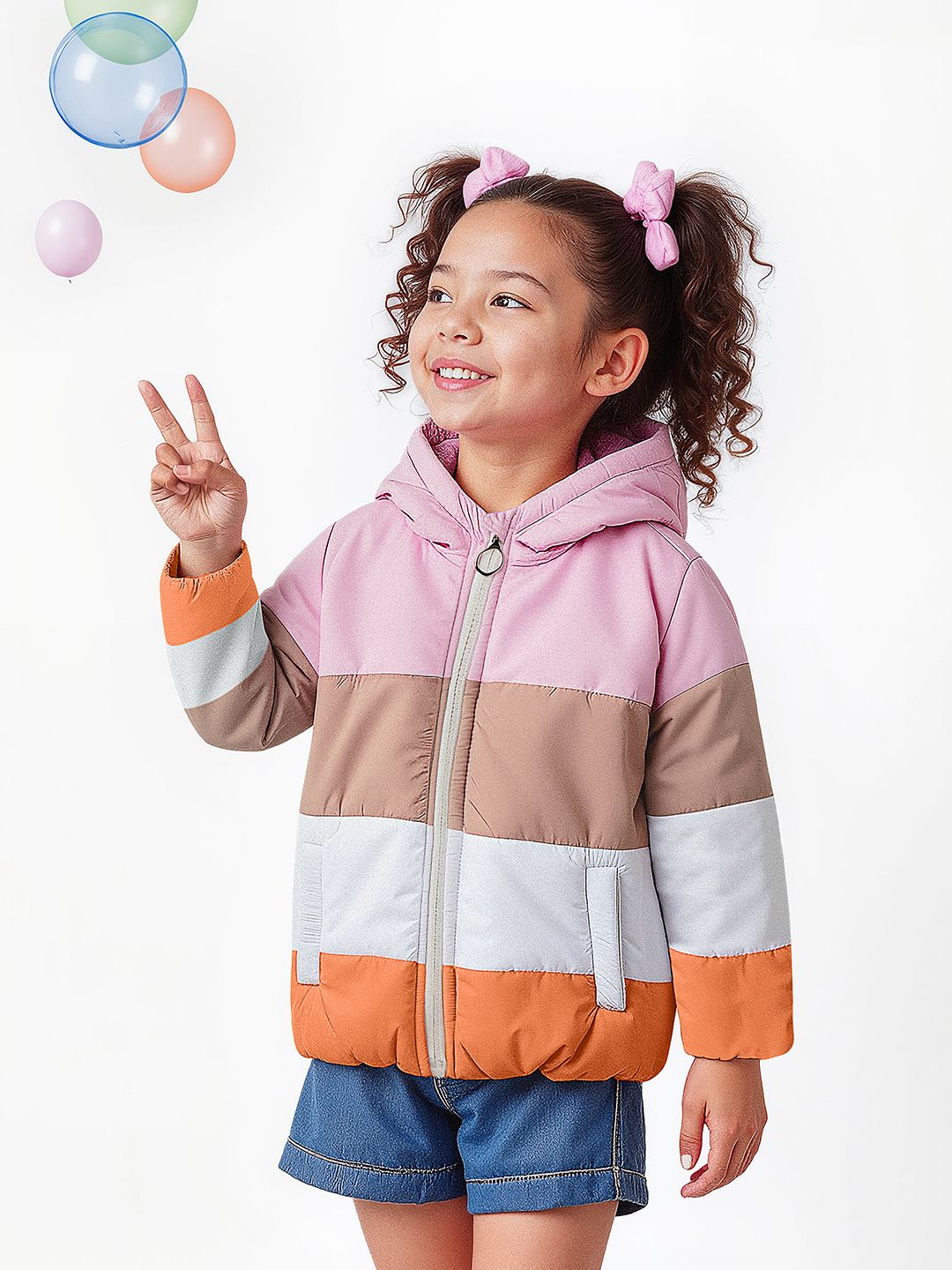 TSS Originals: Popsicle Girls Puffer Jackets (2-8 Yrs)