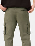 Solids: Gator Green Men Cargo Pants