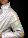 TSS Originals: Shiny Metal Women Puffer Jackets