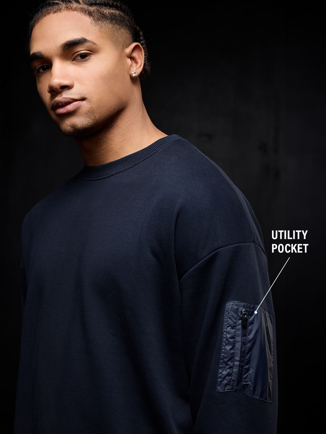 TSS Originals: Riveria Men Oversized Sweatshirts