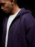 Solids: Berry Men Oversized Hoodies