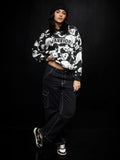 Kung Fu Panda: Warrior Women Oversized Sweatshirts