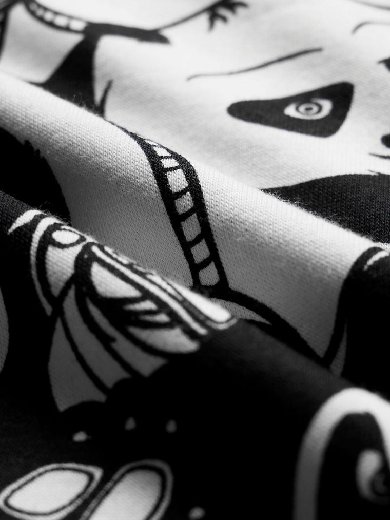 Kung Fu Panda: Warrior Women Oversized Sweatshirts