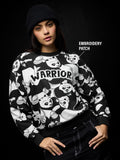 Kung Fu Panda: Warrior Women Oversized Sweatshirts