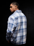 Plaid Shacket: Arctic Men Flannel Shackets