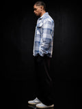 Plaid Shacket: Arctic Men Flannel Shackets