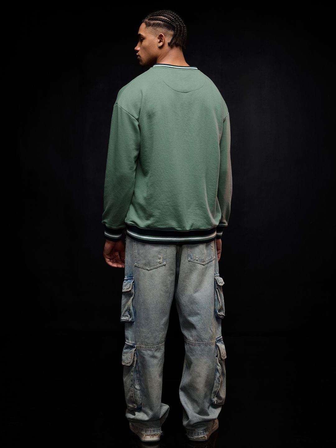 TSS Varsity: Green Bay Men Oversized Sweatshirts