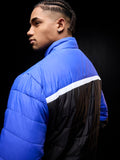 Solids: Colorblock Men Puffer Jackets