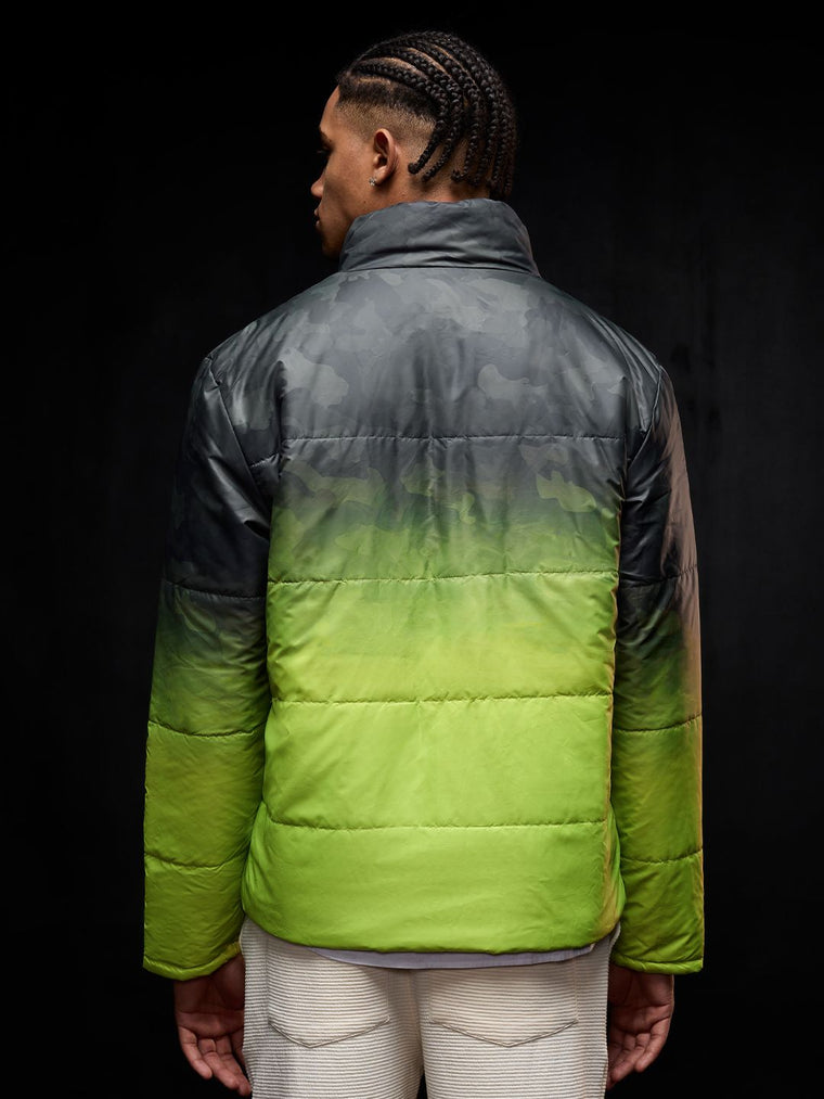 TSS Originals: Camo Fade Men Puffer Jackets