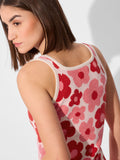 Jacquard Knit Dress: Bloom Women Fashion Dresses
