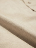 Cotton Linen: Beige Cotton Linen Shirts