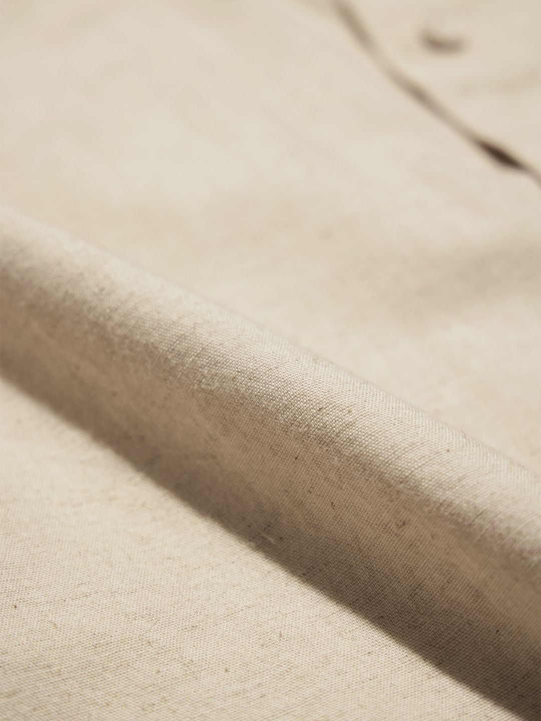 Cotton Linen: Beige Cotton Linen Shirts