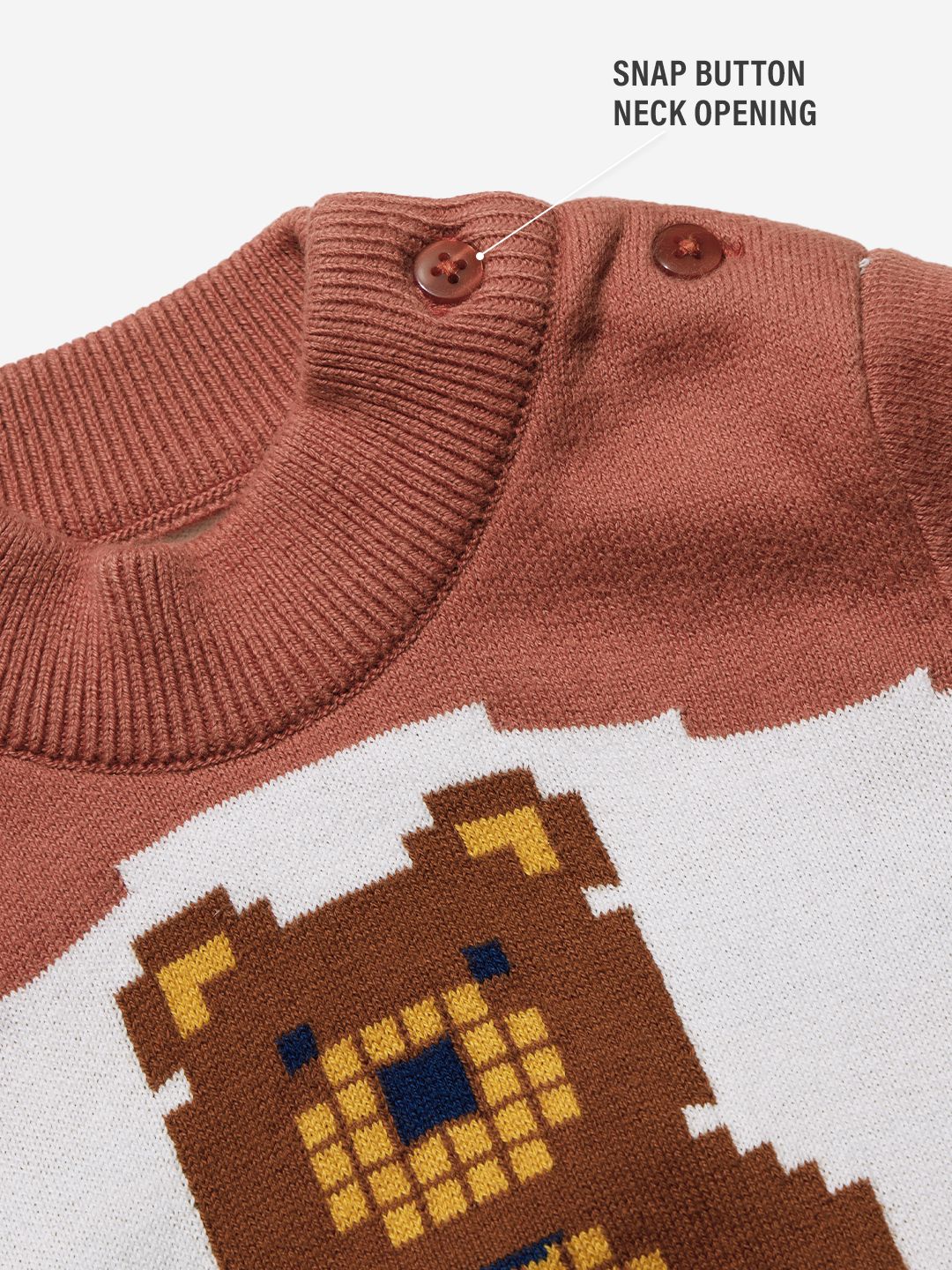 TSS Originals: Teddy Infant Girls Sweaters (0-2 Yrs)