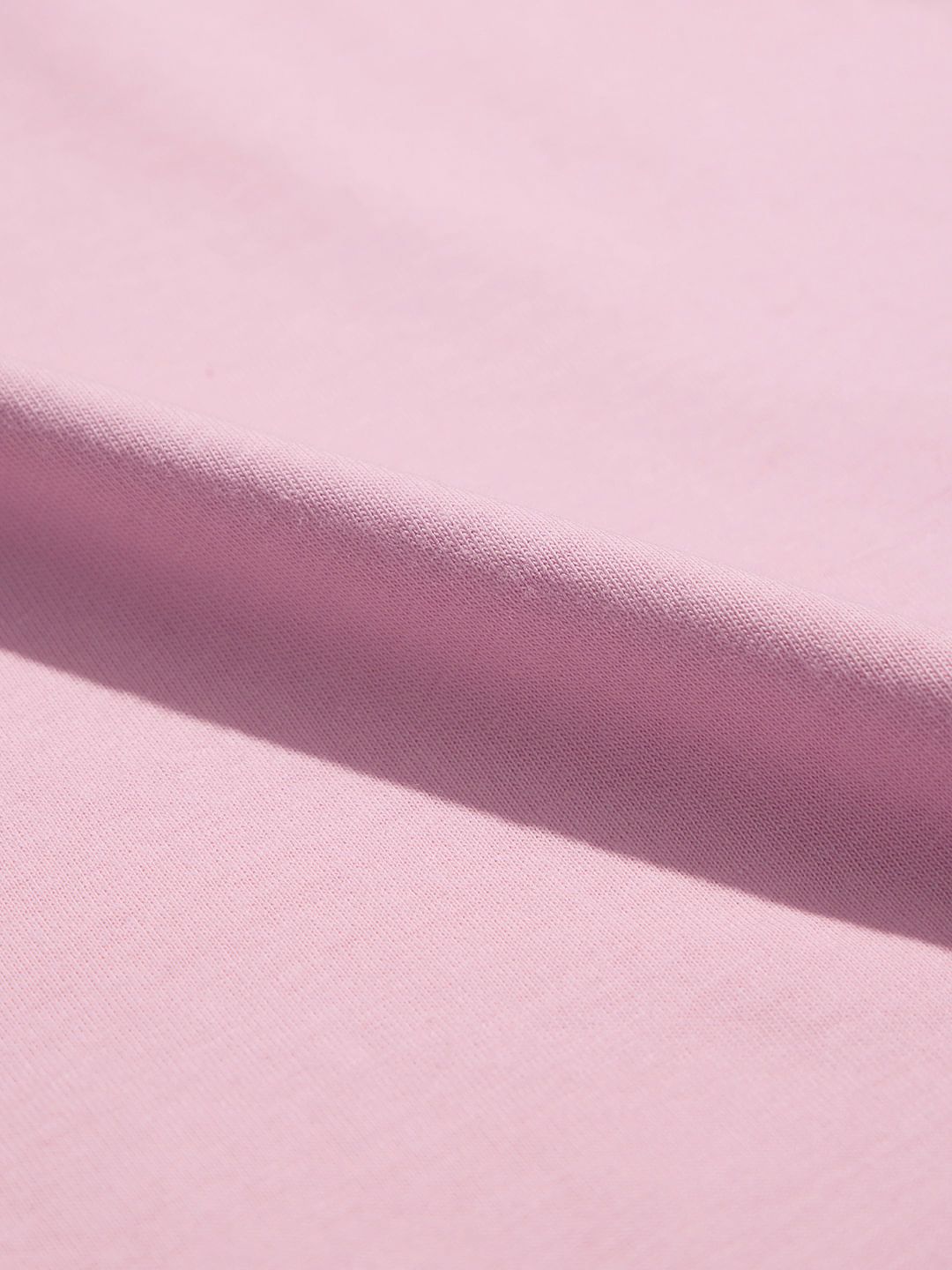 Street Solids: Baby Pink Women Oversized T-Shirts