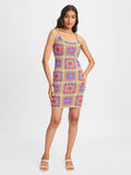 Jacquard Knit Dress: Florentina Women Fashion Dresses