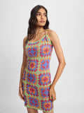 Jacquard Knit Dress: Florentina Women Fashion Dresses