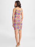 Jacquard Knit Dress: Florentina Women Fashion Dresses