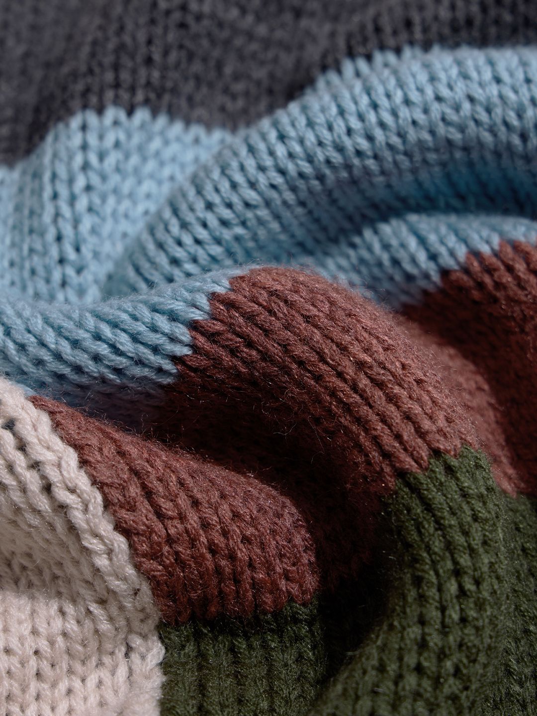 Colourblock Pullover: Nautical Hues Oversized Pullovers