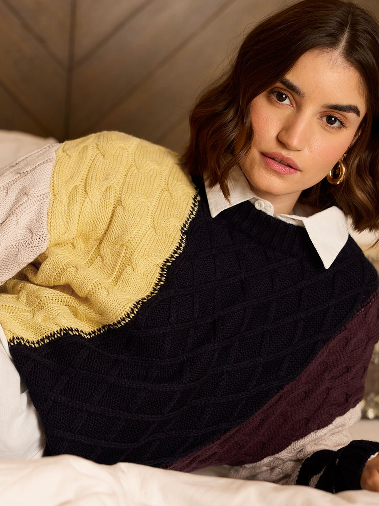Chunky Knit Sweater: Carolina Women Oversized Sweaters
