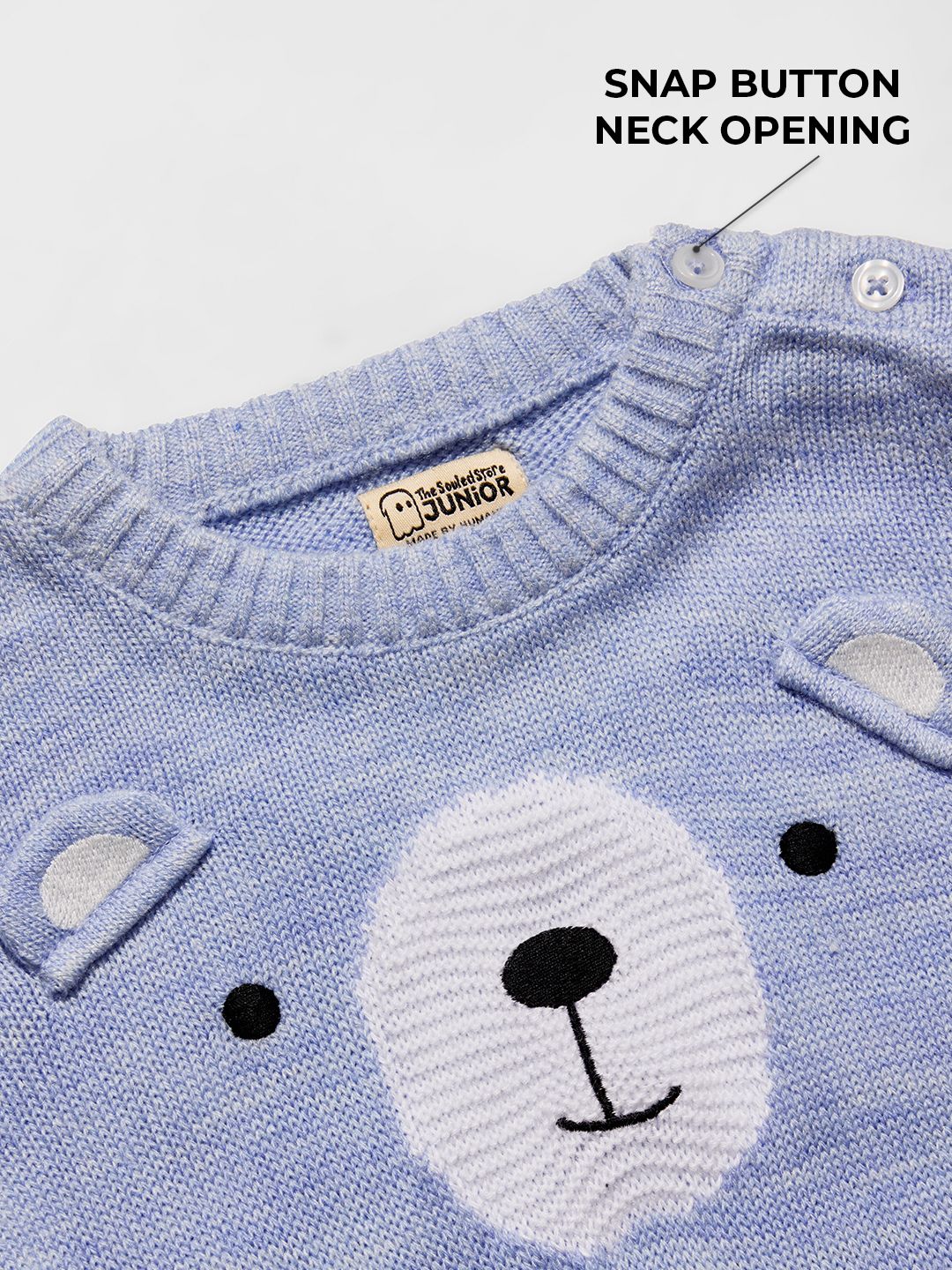 TSS Originals: Teddy Ears Infant Boys Sweater (0-2 Yrs)