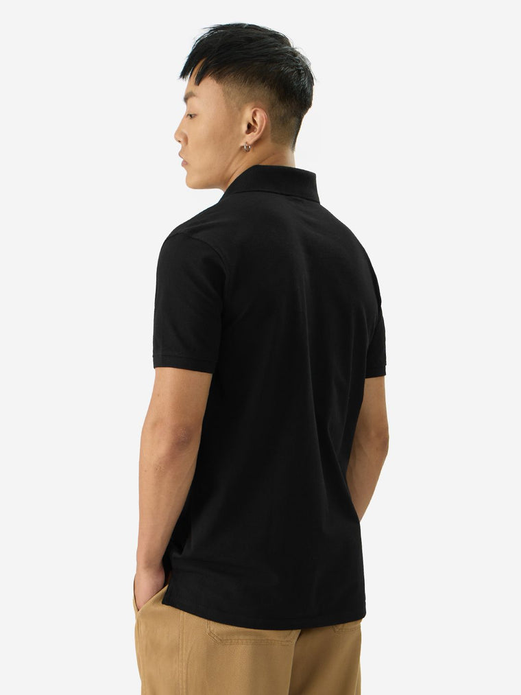 Solids: Raven Black Classic Polos