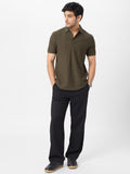 Textured Polo: Cedar Textured Polos