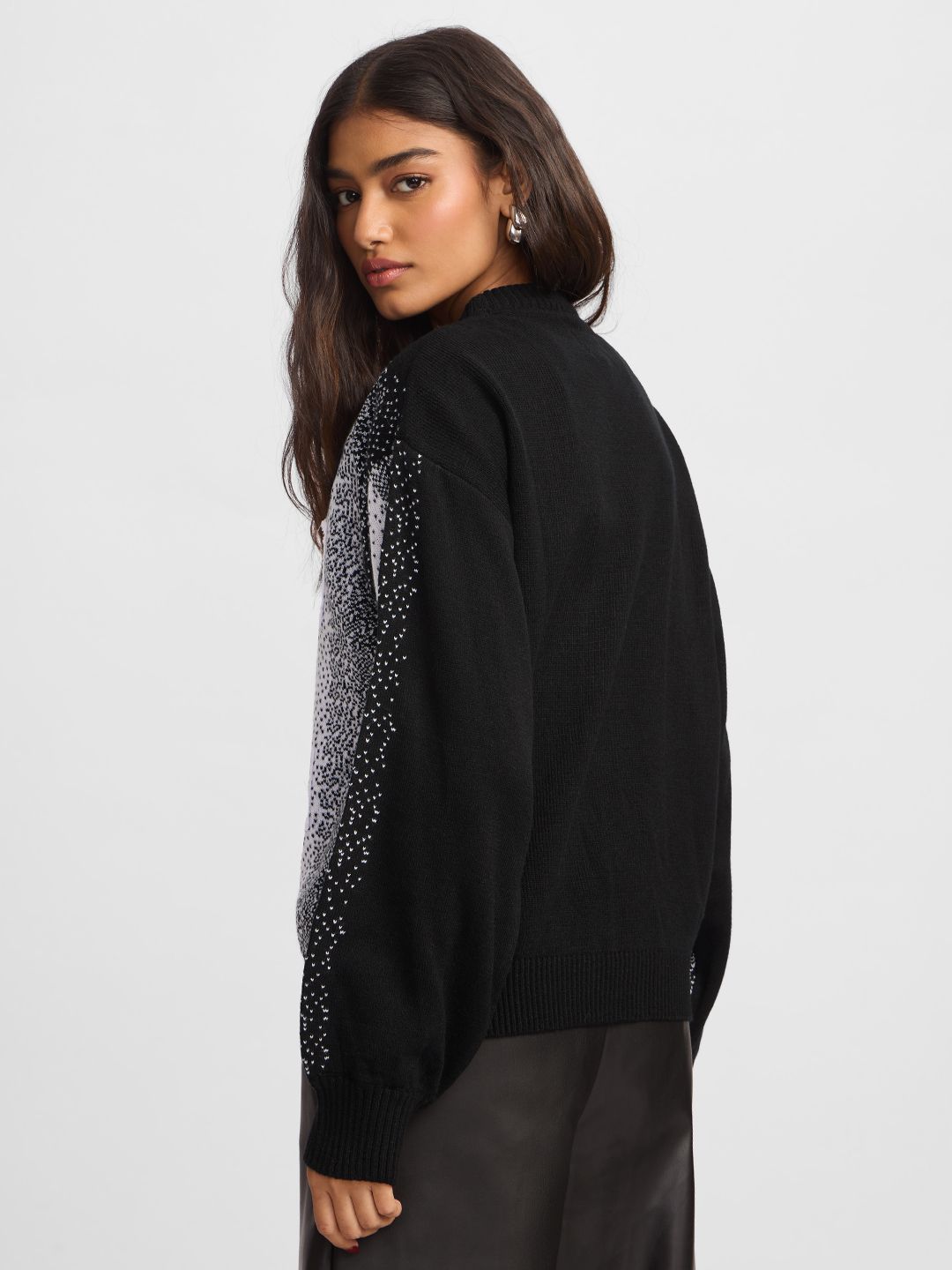 Knitted Sweater: Fallen Angel Women Oversized Sweaters