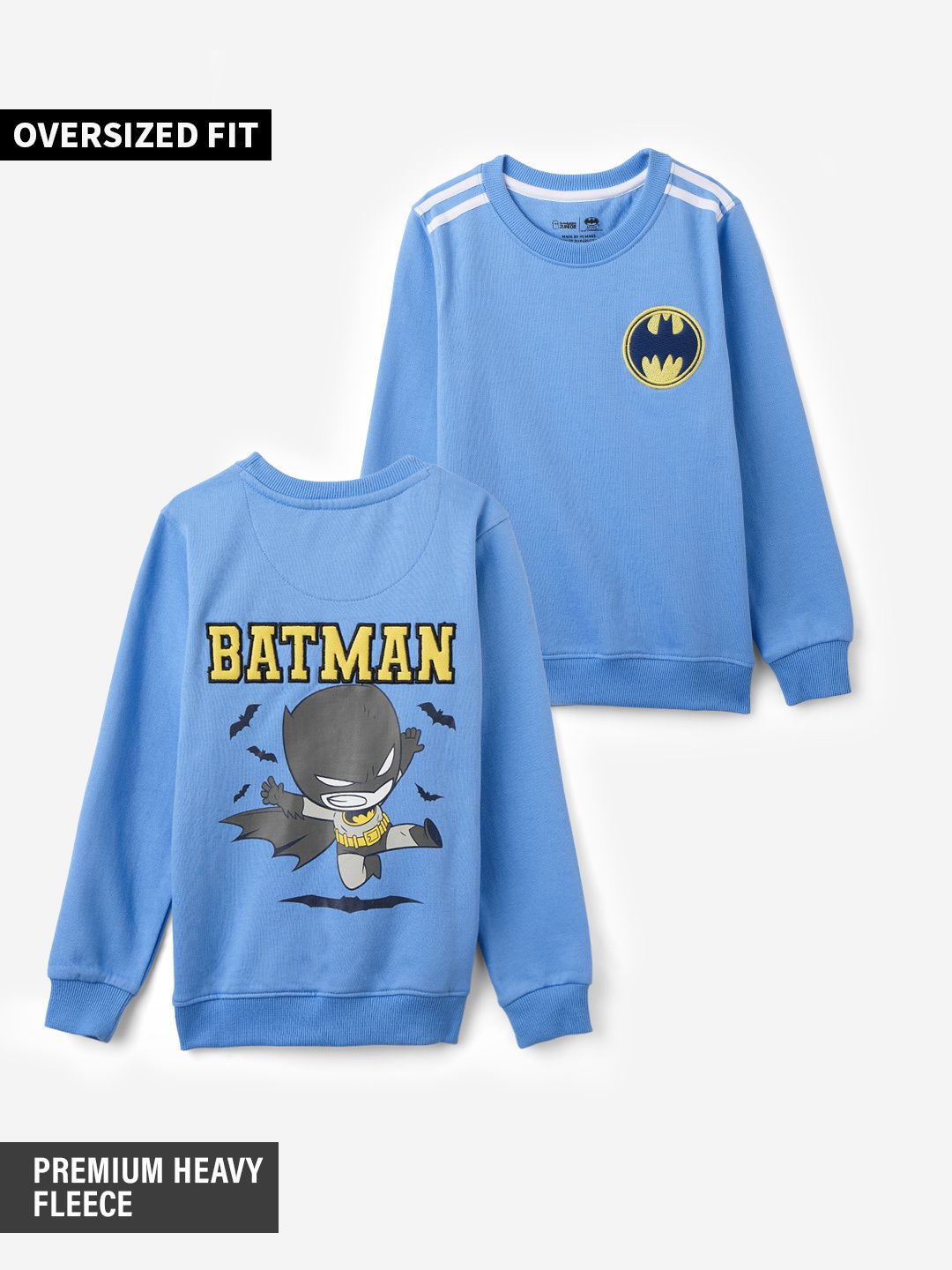 Batman: Chibi Boys Sweatshirts (2-8 Yrs)