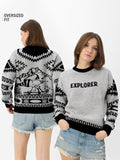 Peanuts: Explorer Women Oversized Sweaters