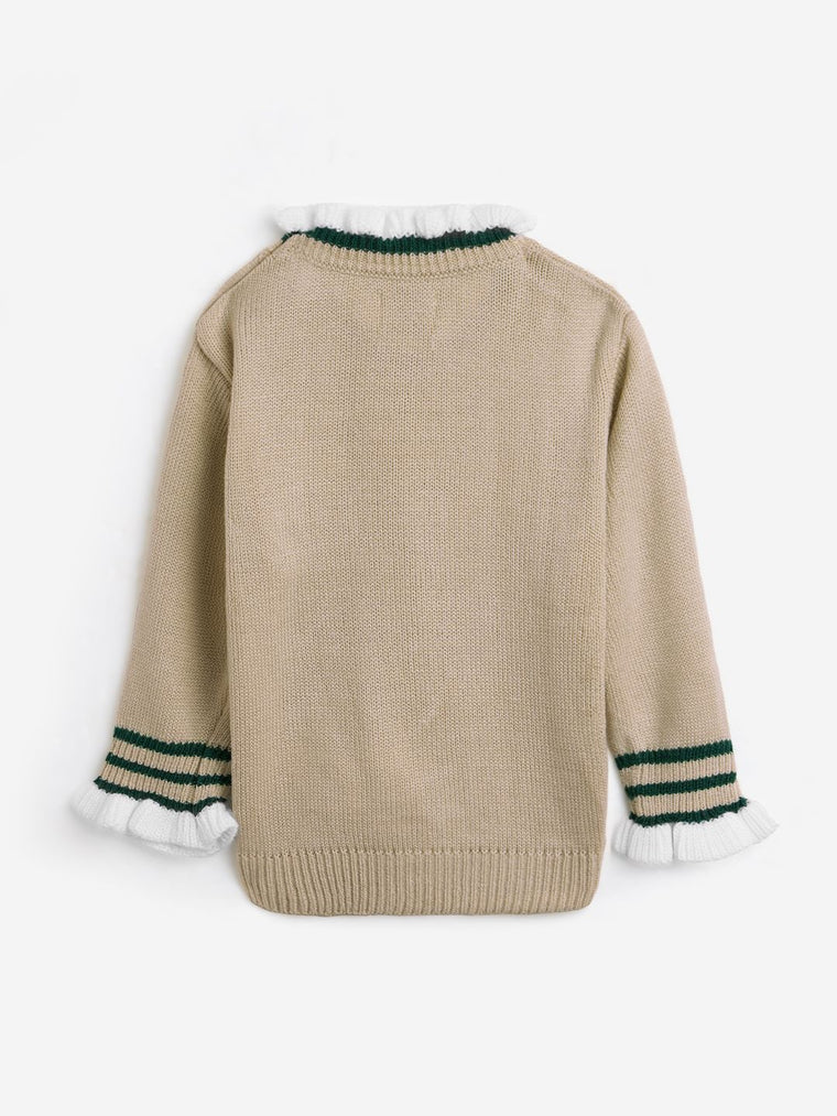 TSS Originals: Safari Infant Girls Sweaters (0-2 Yrs)