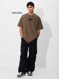 Souled Originals: Textured Mocha Oversized T-Shirts