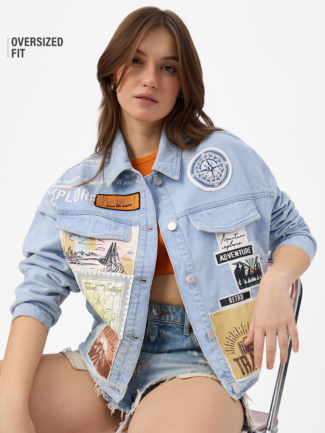 Denim Jacket: Wanderer Women Denim Jackets