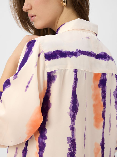 Satin Shirt: Nebula Women Relaxed Shirts