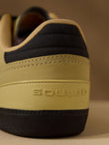 Kanso: Yellow Men Low Top Sneakers