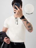 Korean T-Shirt: White T-Shirts
