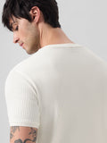 Korean T-Shirt: White T-Shirts